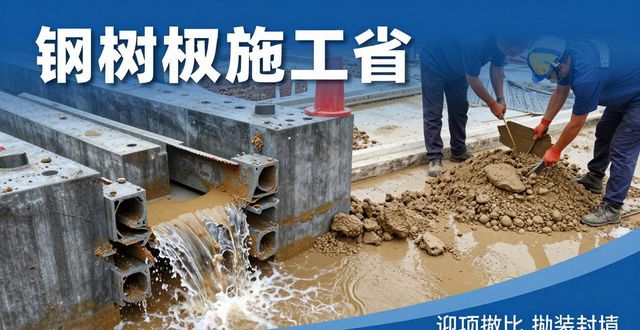 本市钢板桩施工怎么选 记住这4点少花冤枉钱