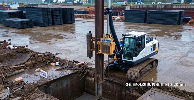 合肥钢板桩引孔_浙江沿海软土钢板桩引孔施工_钢板桩引孔深度确定方法