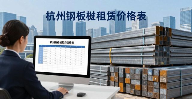 杭州钢板桩租赁多少钱一吨 最新行情报价