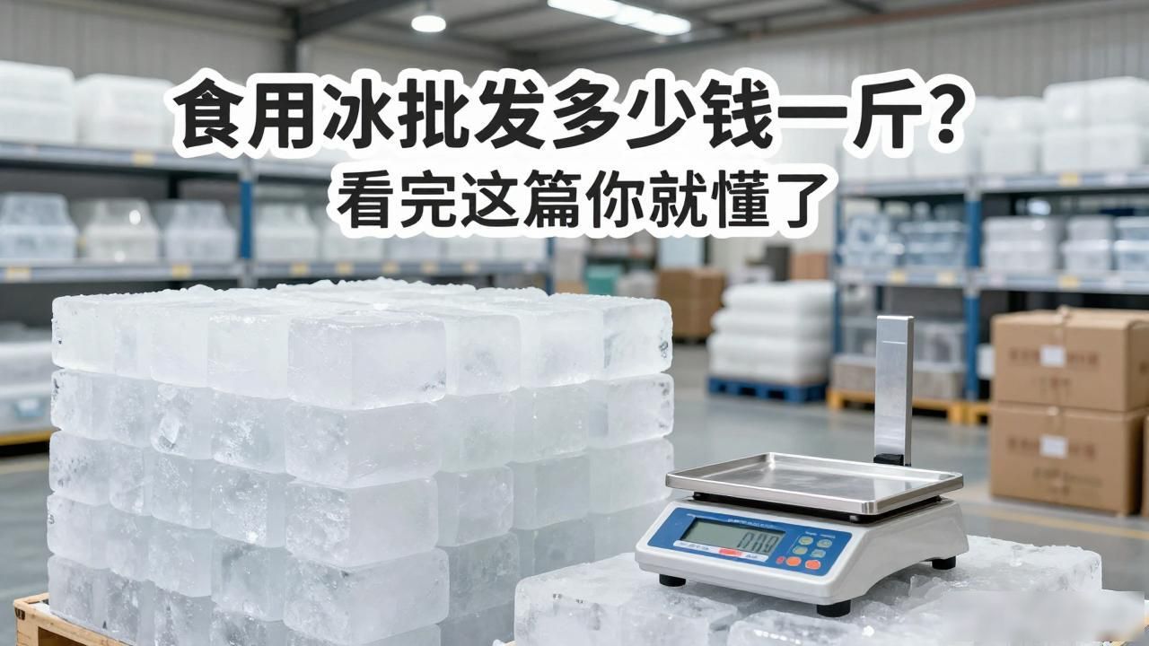 昆山食用冰批发多少钱一斤？看完这篇你就懂了