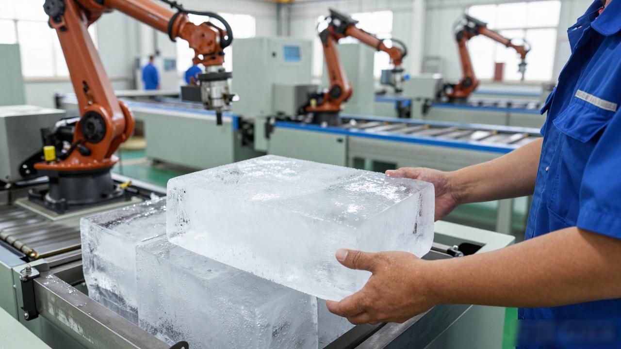 昆山厂房车间降温冰块_工业冰块降温原理_厂房车间降温冰块