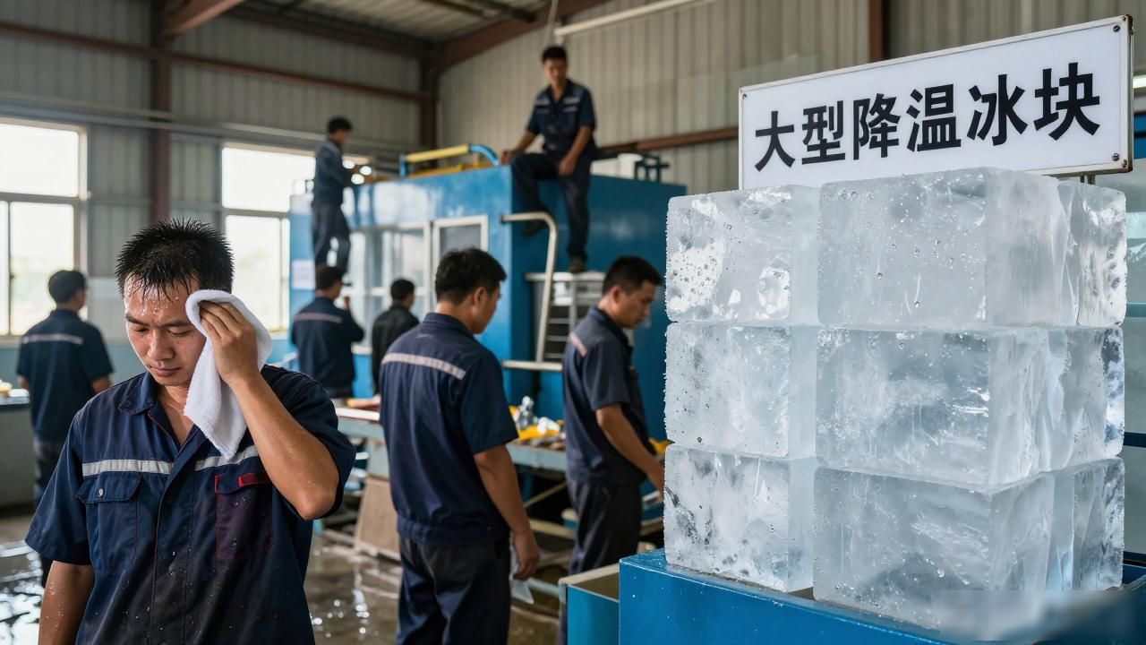 工业制冰厂_车间降温冰块_工厂车间降温冰块