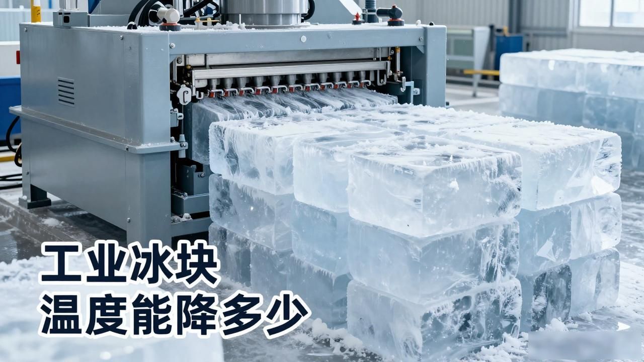 高温水池工业冰块降温方案_工业冰块高温水池应用技术_高温水池降温冰块