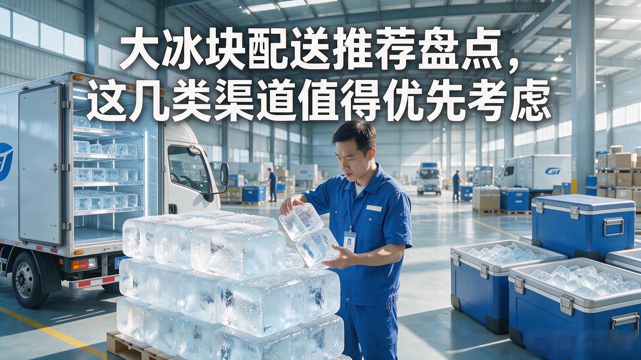 昆山大冰块配送推荐盘点，这几类渠道值得优先考虑