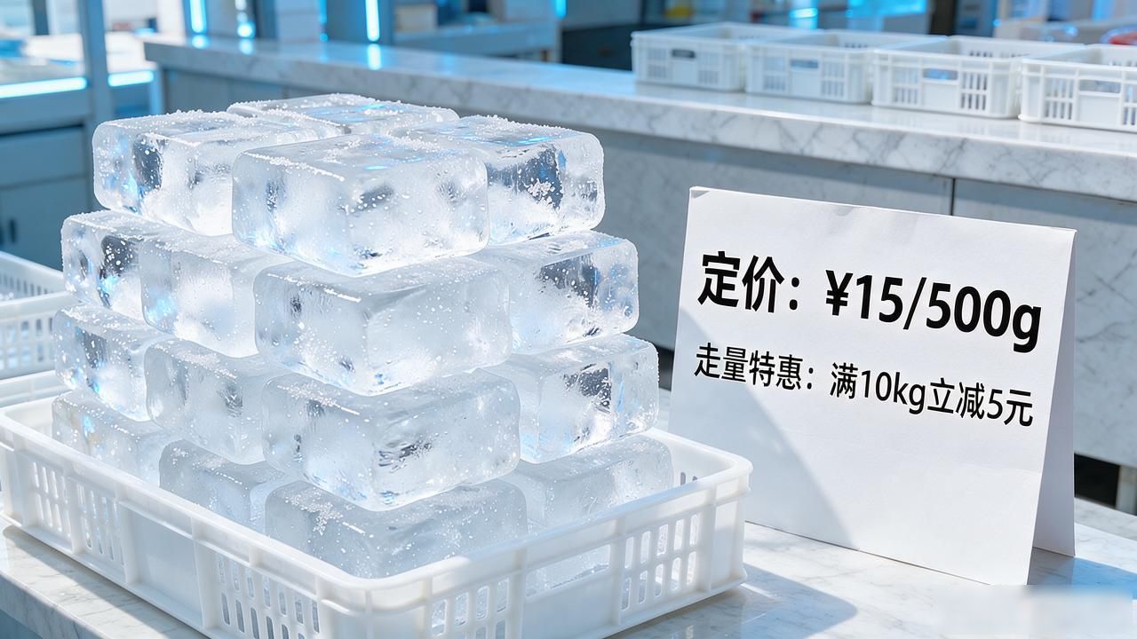 昆山降温大冰块销售怎么定价才走量