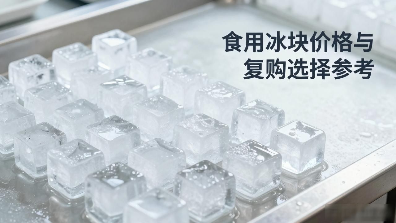昆山食用冰块价格与复购选择参考