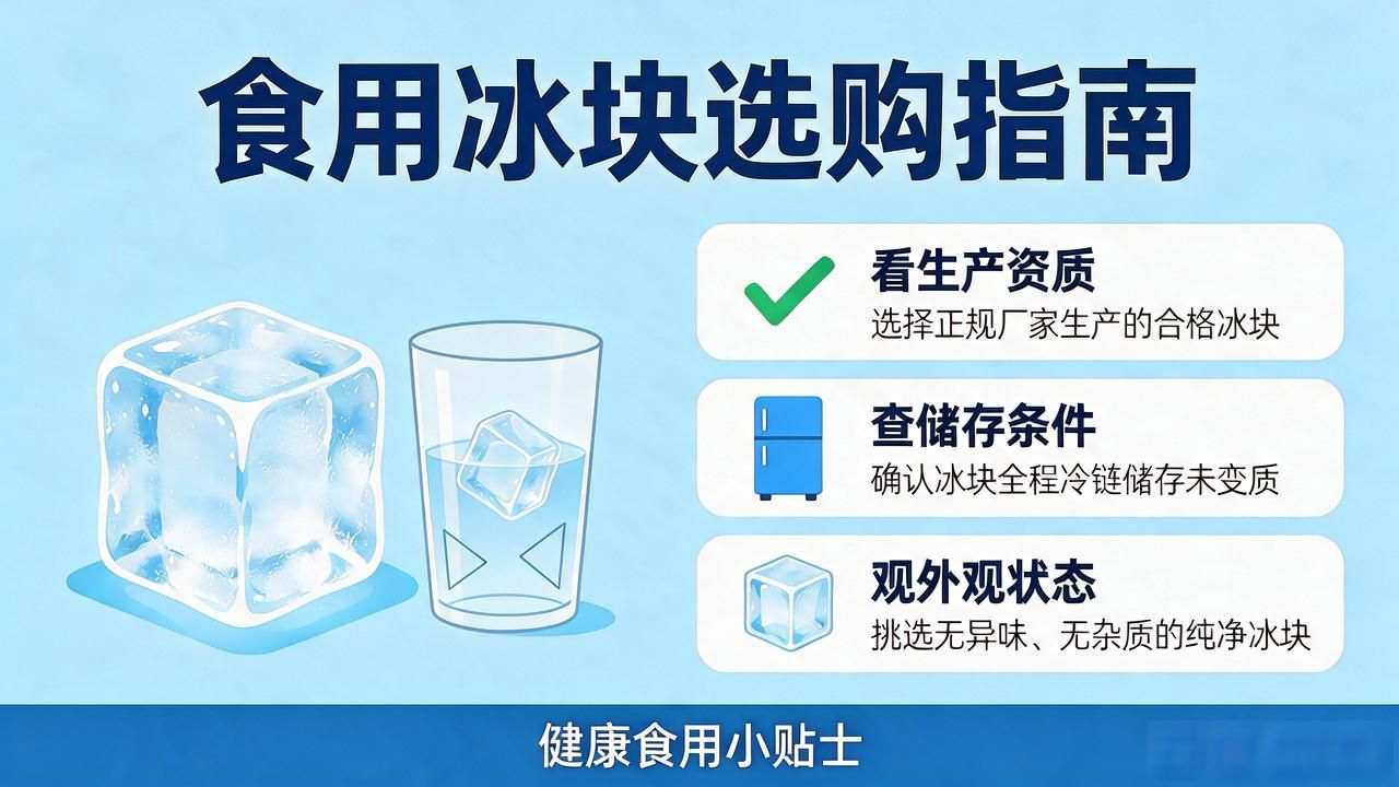 昆山食用冰块选购指南