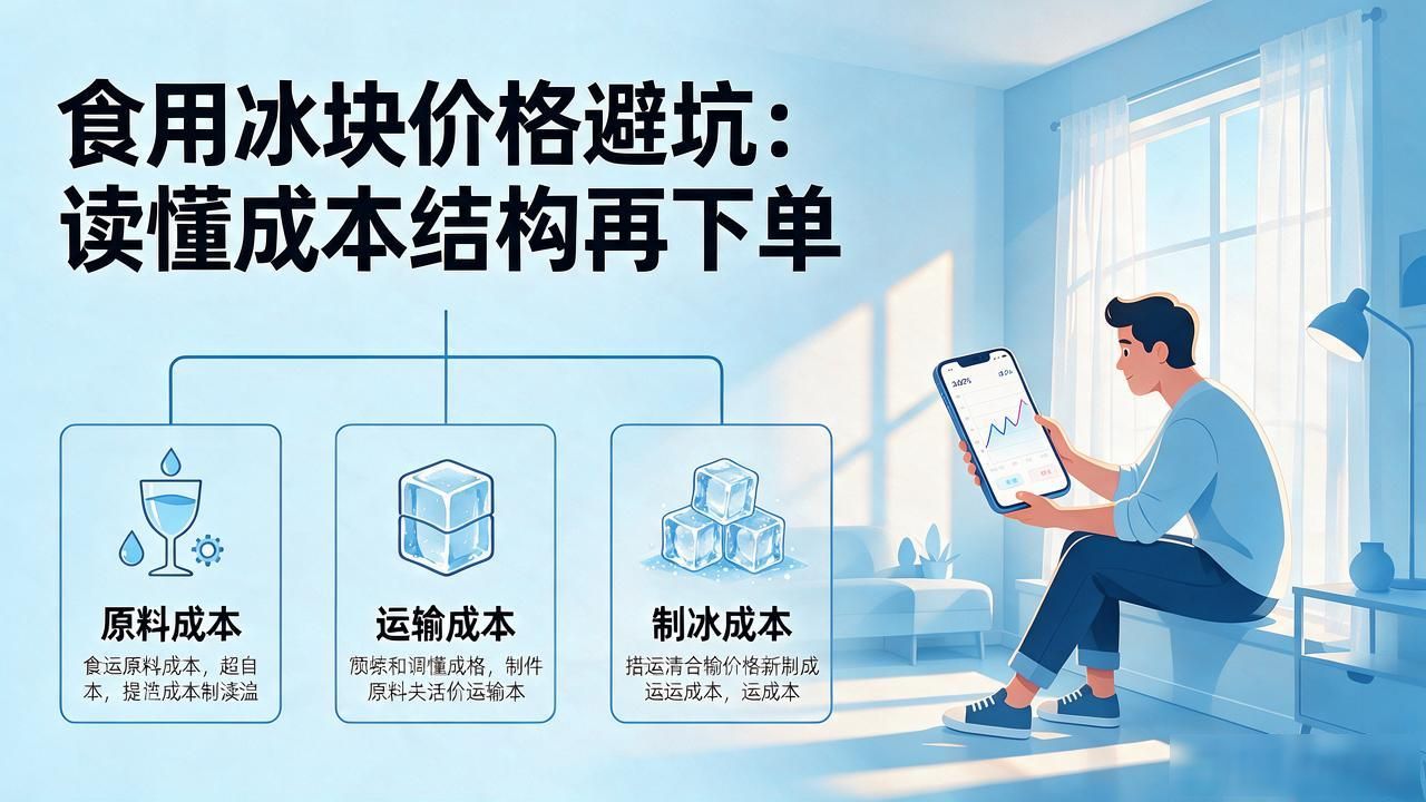 昆山食用冰块价格避坑推荐_净水标准对冰块成本影响_食用冰块价格计算
