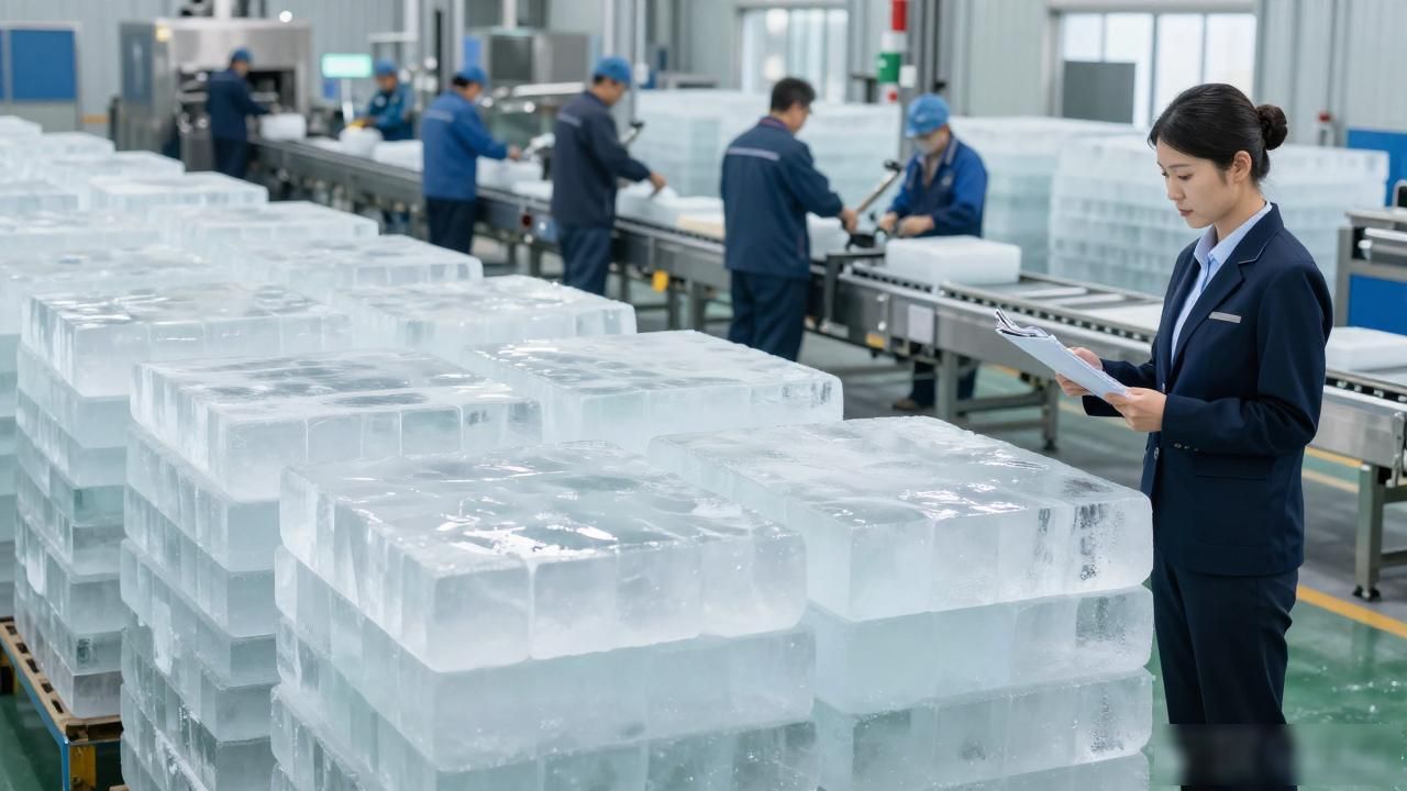 昆山冰块厂家怎么选？跑了一趟产业园给你说清楚