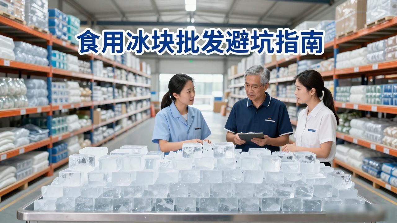 昆山食用冰块批发到底怎么批才不踩坑