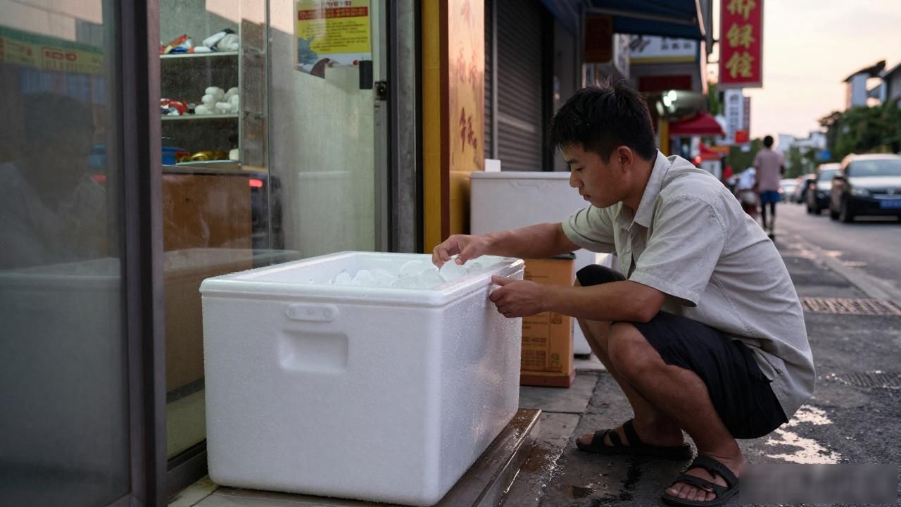 昆山冰块哪里有卖？我跑了三条街才找着